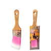 Venetian Tools - Pink Neon ferdén vágott, rövid nyelű ecset