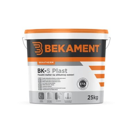 Bekament BK-S Plast szilikát vékonyvakolat 1,5mm fehér 25kg