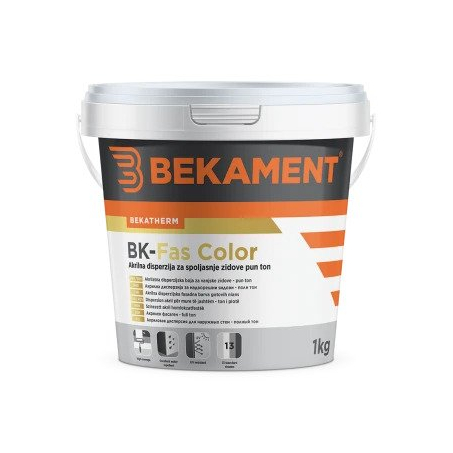 Bekament BK-Fas Color Színezett akril h.festék