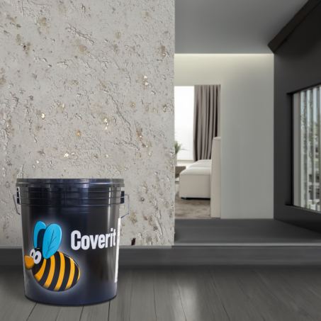 Coverit Petra - Durva Szemcsés, Nyers Kőhatású Dekorvakolat