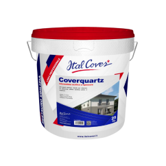 ItalCover Coverquartz 1,5mm kapart akril, kvarc alapú vakolat 