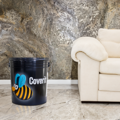 Coverit Carrara - Selyemfényű Márványglett Carrarai Márványporral
