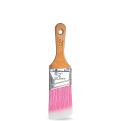 Venetian Tools - Pink Neon ferdén vágott, rövid nyelű ecset